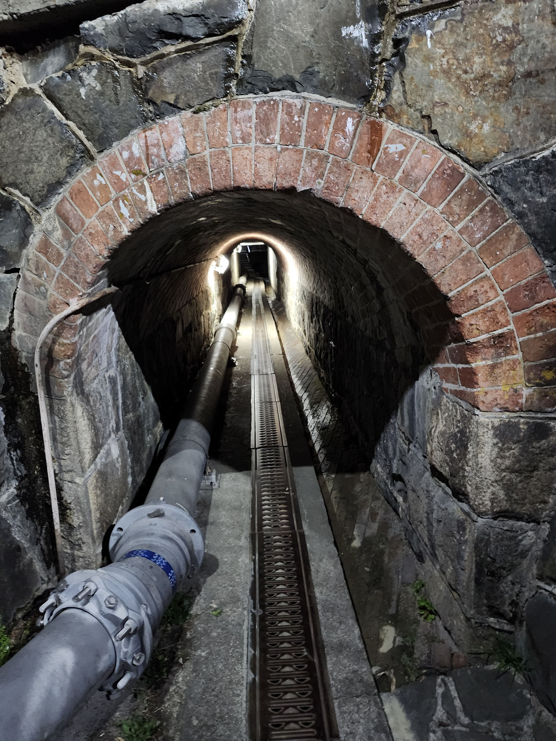 「ねじれた明治のトンネル」