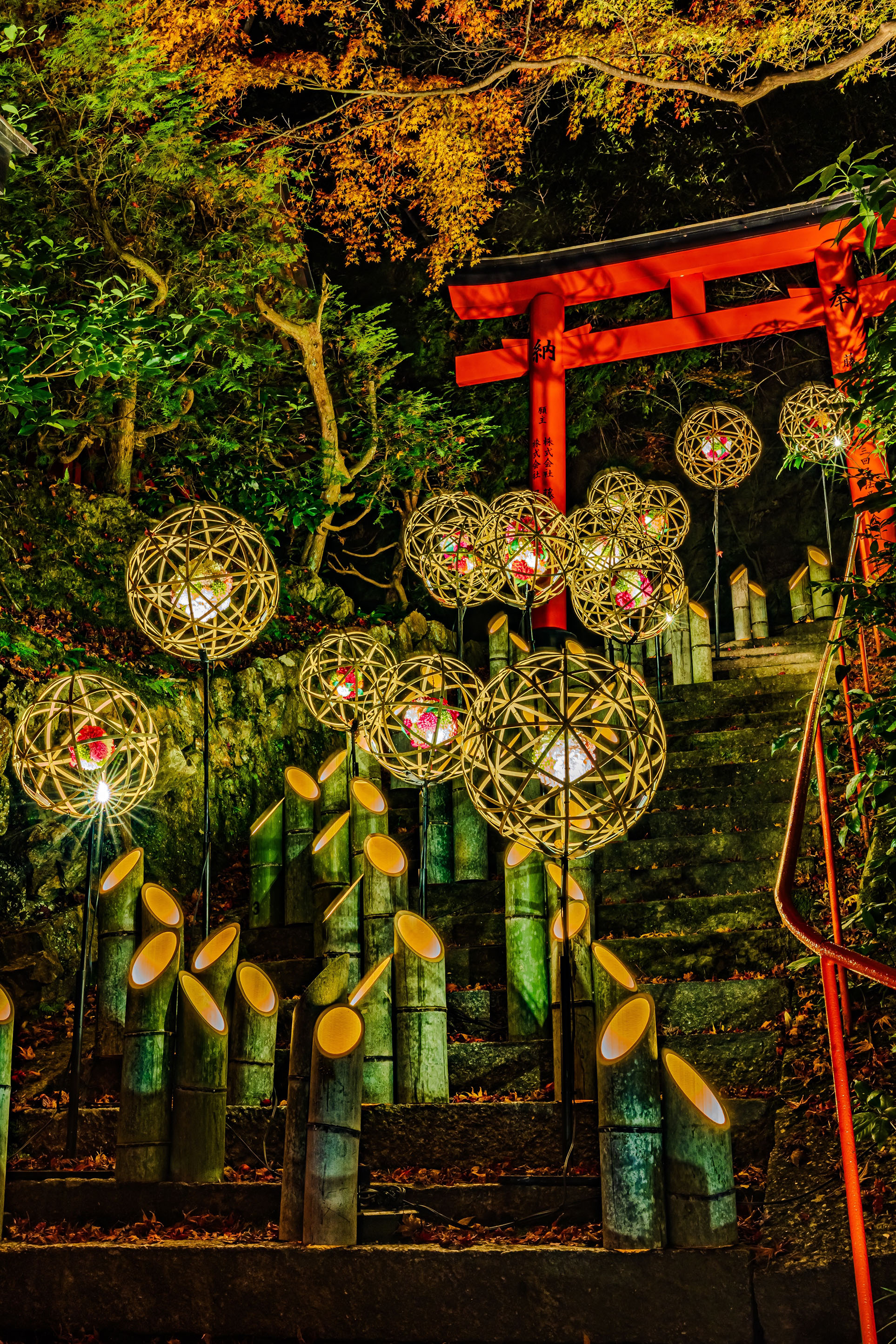 「京都西山竹あかり〜幻想夜2025〜」