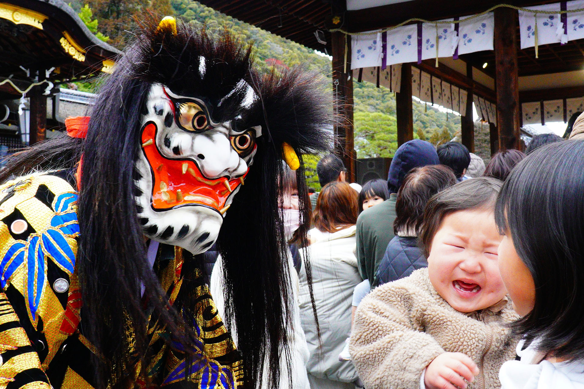 「松尾大社の節分」