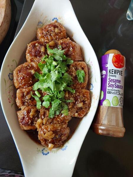 Kewpie Sesame Soy Sauce fried Tofu
