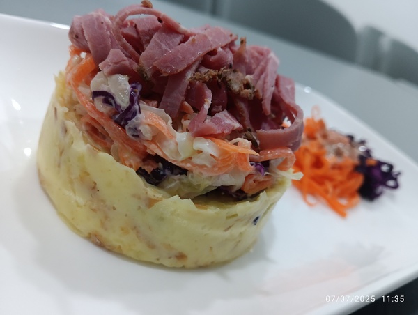Bread Fruit Coleslaw Salad