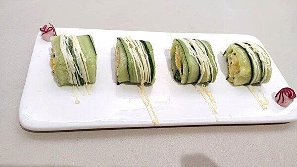 翠玉土豆沙拉卷
