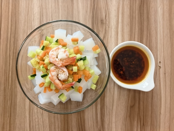 凉粉沙拉，素食凉皮沙拉