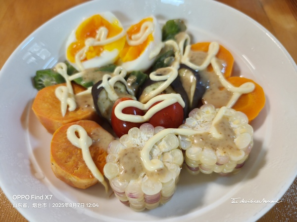 朝食のサラダ２