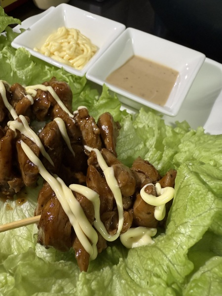 Chicken skewer stick