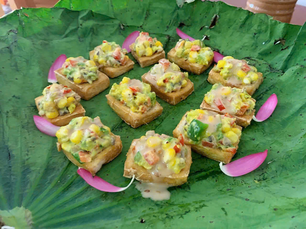Vegan Canape Salad