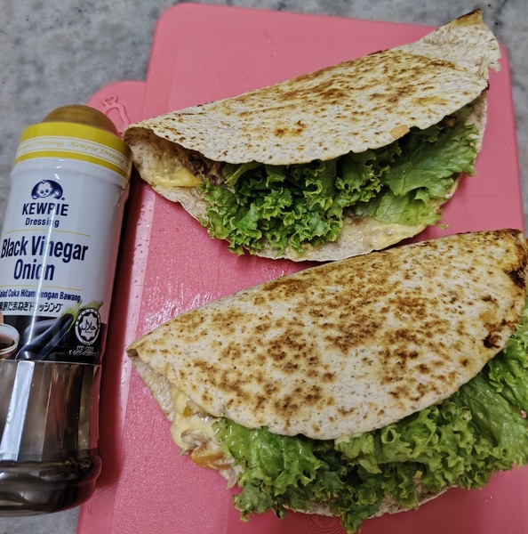 Pan Fried Tuna Crunchwraps