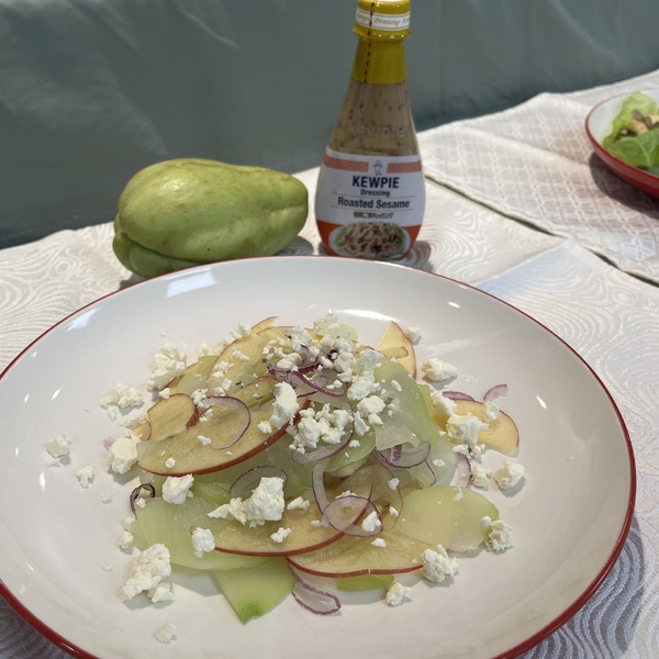 Crispy Apple Chayote Salad