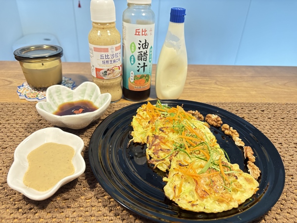 包菜沙拉饼