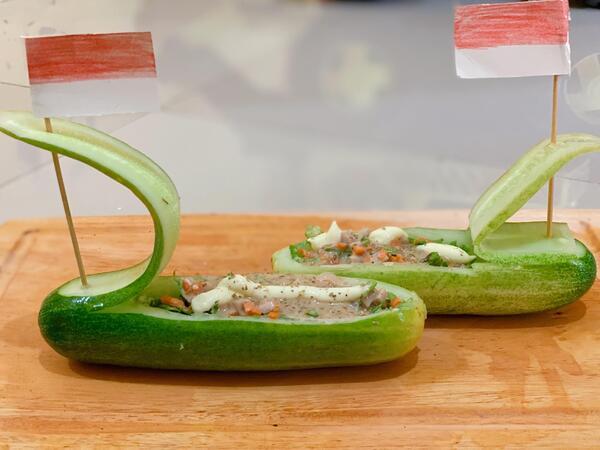 Salad Perahu Pacu Jalur