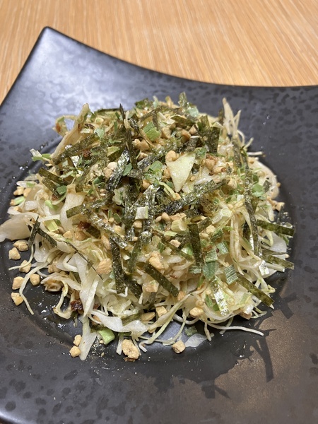 シャキうま！納豆だし香る和風キャベツサラダ
