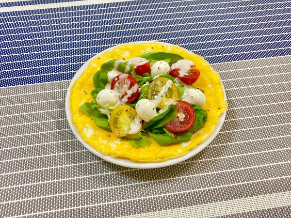 マヨでふんわり☆ ツナと野菜のイタリアンオムレツ