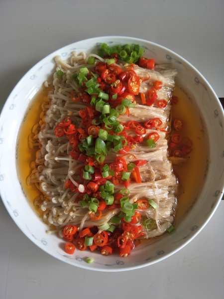 芝香清蒸金针菇