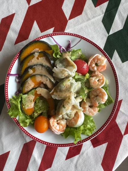 饺子沙拉