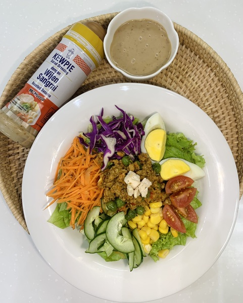 leunca oncom tradisional salad
