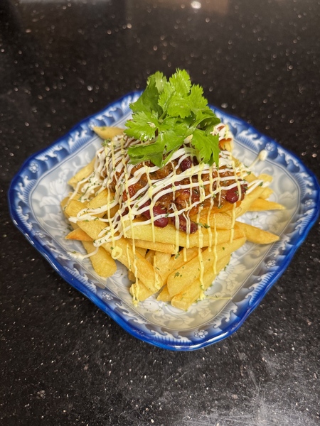 墨西哥肉酱配薯条