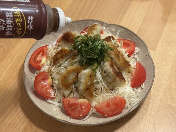 ちゃんとサラダです～餃子編～