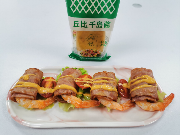 培根鲜虾卷