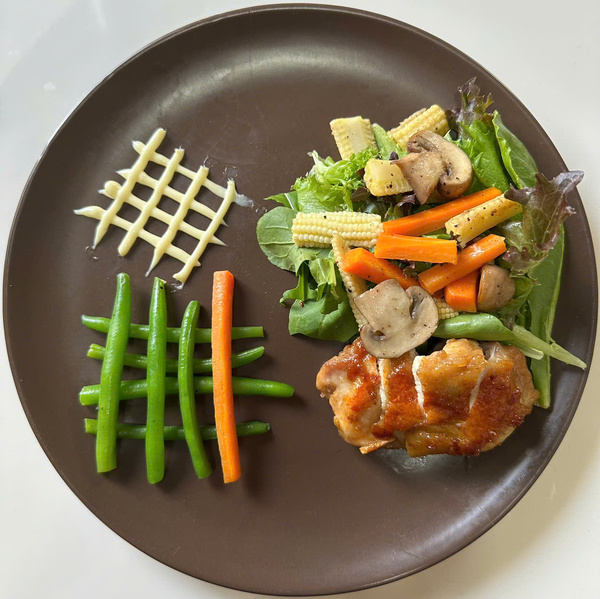Green net salad
