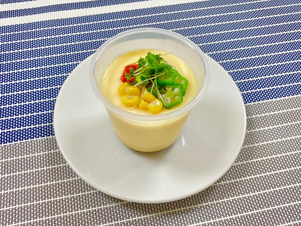 マヨでなめらか☆ 冷製茶碗蒸しサラダ
