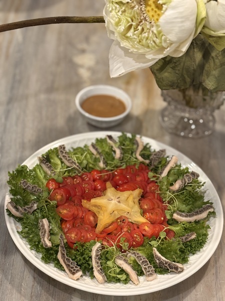 Starfruit salad