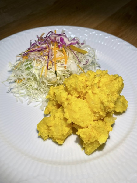 インド人にも食べてほしいスパイシーポテトサラダ
