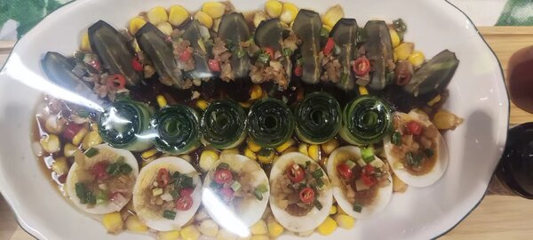 油醋汁凉拌鸡蛋沙拉