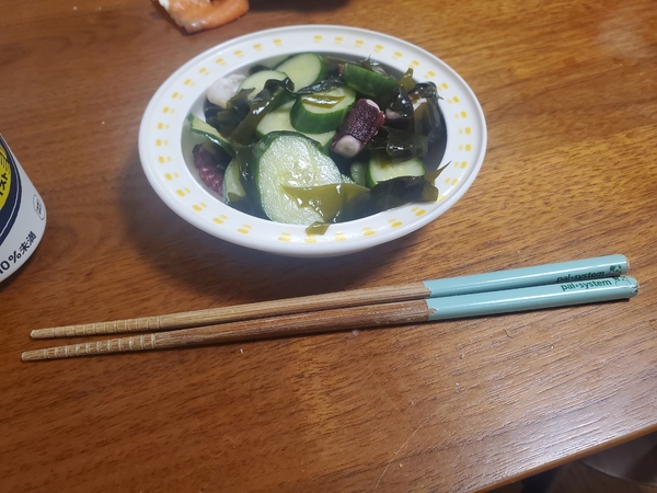 レモンでいつもの酢のもの