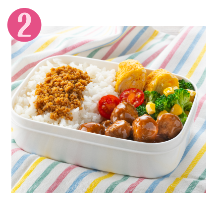 対象商品購入のレシートや、対象商品を使用して作ったお弁当の写真を撮影。